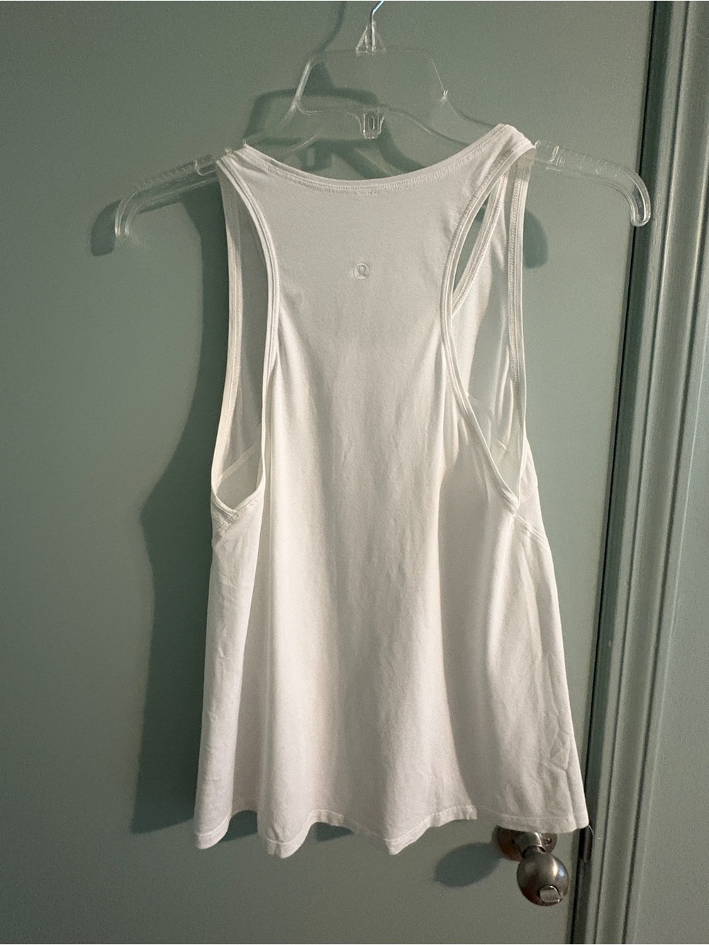 lululemon athletica White Love Racerback Tank - Size 6 - Picture 2 of 5